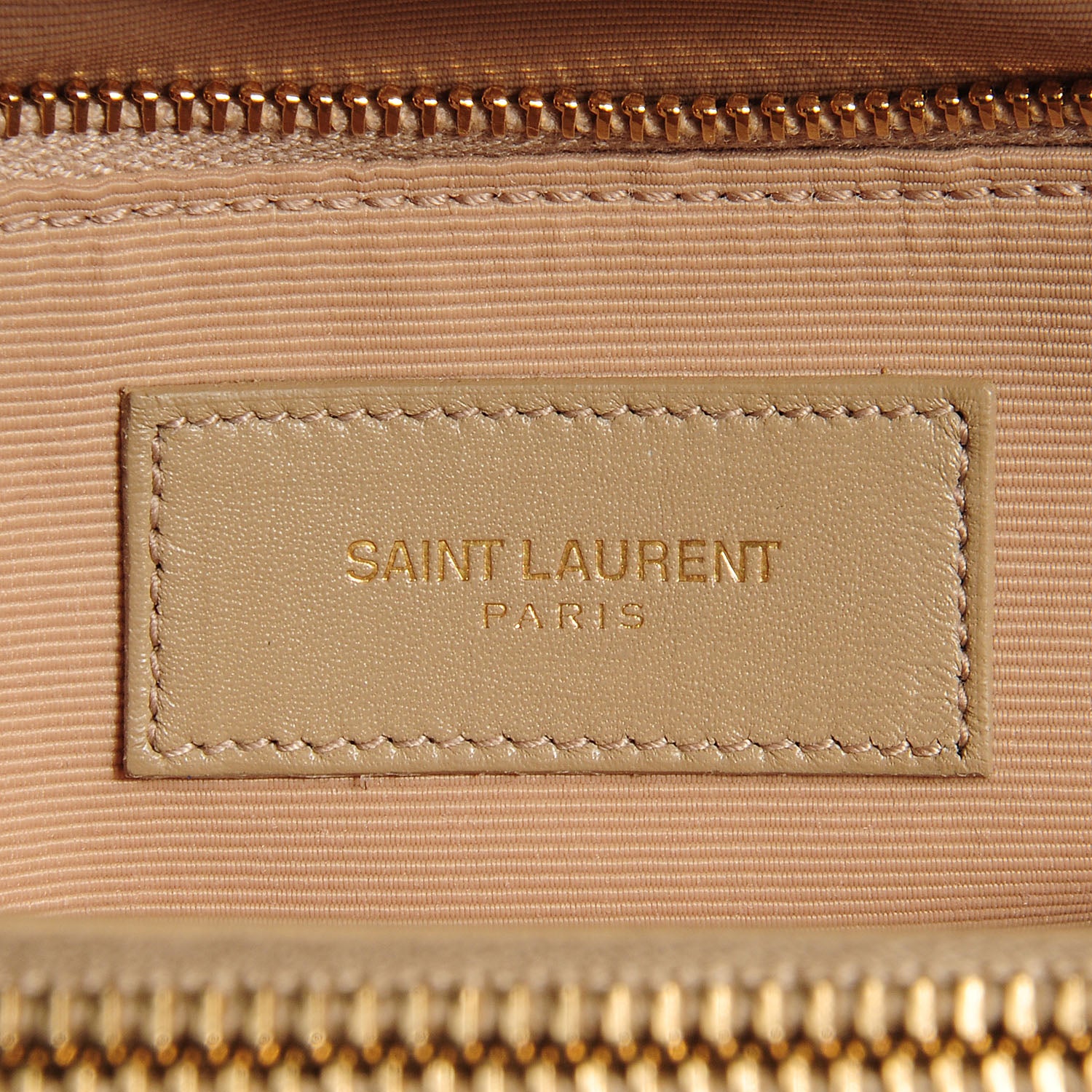 Saint Laurent Matelasse Chevron Cassandre Shopper Dark Beige 6 of 10