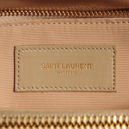 Saint Laurent Matelasse Chevron Cassandre Shopper Dark Beige 6 of 10