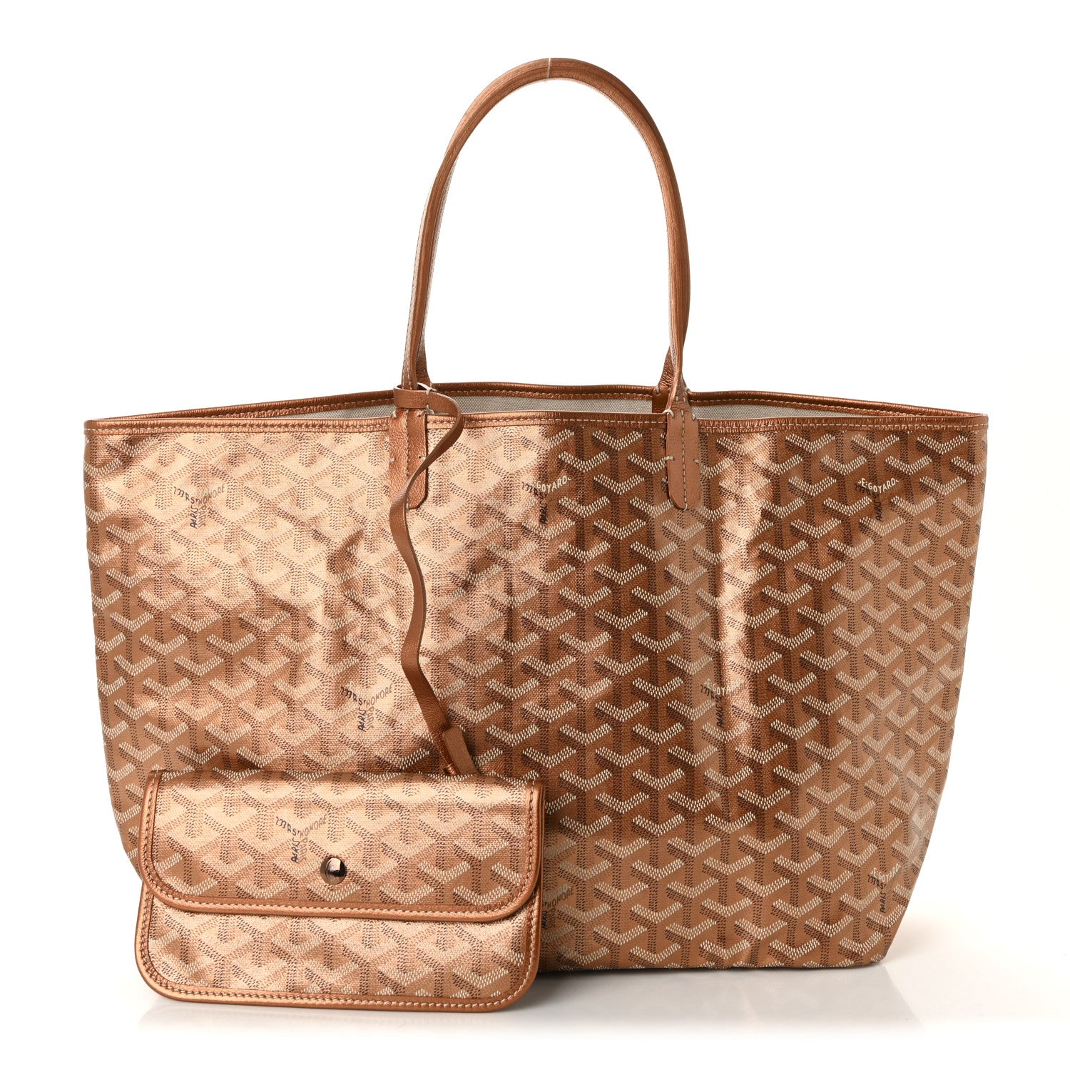 Goyard Goyardine Precious Metals Saint Louis PM Rose Gold 3 of 9
