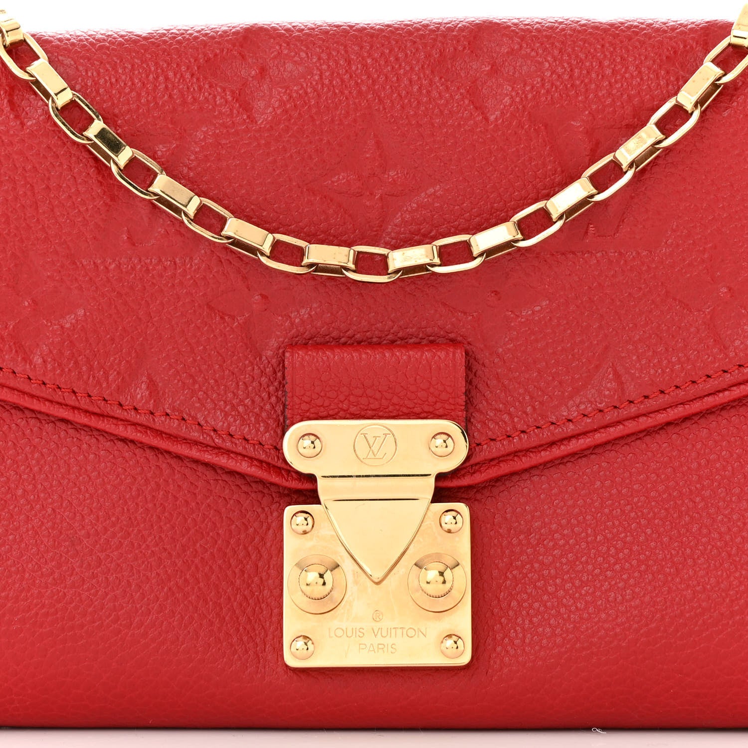 Louis Vuitton Empreinte Saint Germain Pochette Cherry 7 of 10