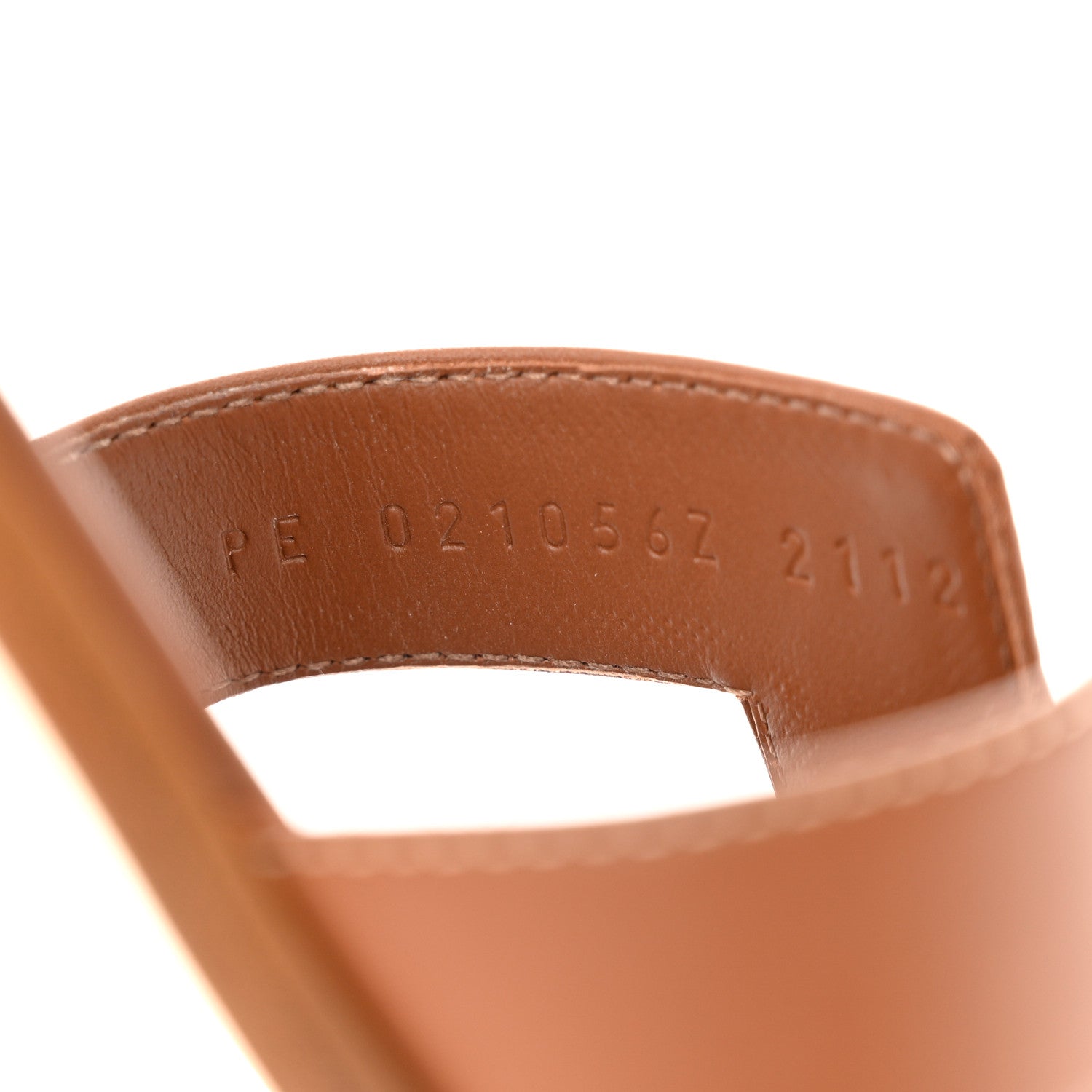 Hermes Box Calfskin Oran Sandals 41 Gold 6 of 9