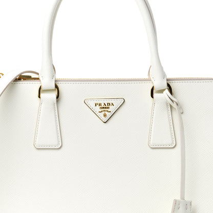 Prada Saffiano Lux Large Galleria Double Zip Tote White 12 of 12