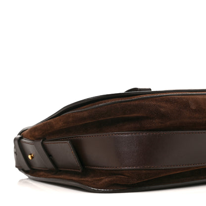 Tom Ford Suede Jennifer Saddle Bag Brown 6 of 7