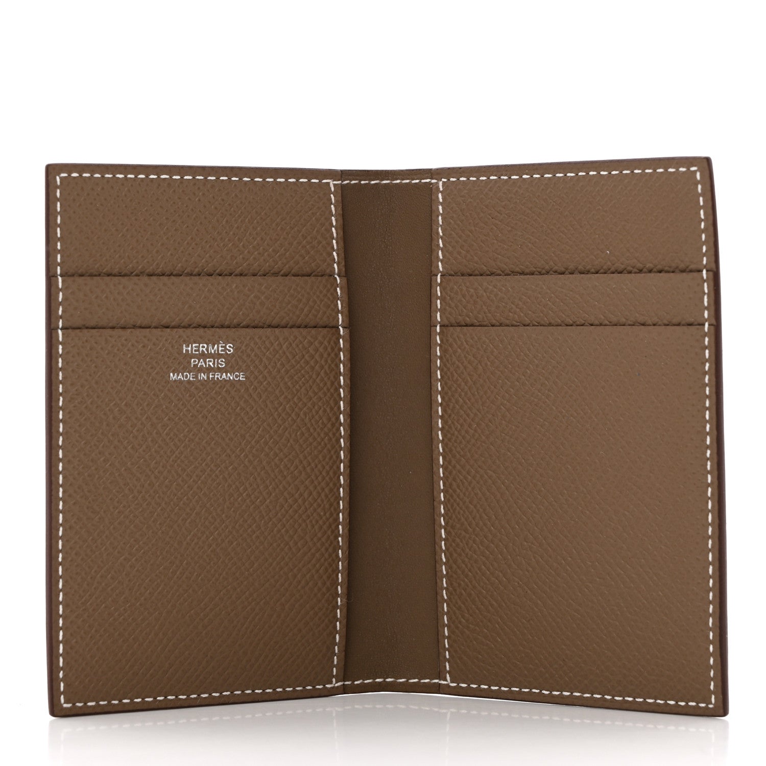 Hermes Epsom MC2 Euclide Card Holder Case Etoupe 5 of 8