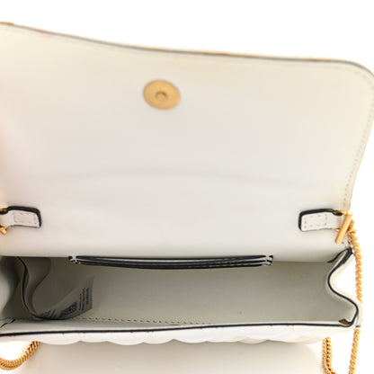 Versace Virtus Mini Wallet Chain Crossbody White 5 of 11