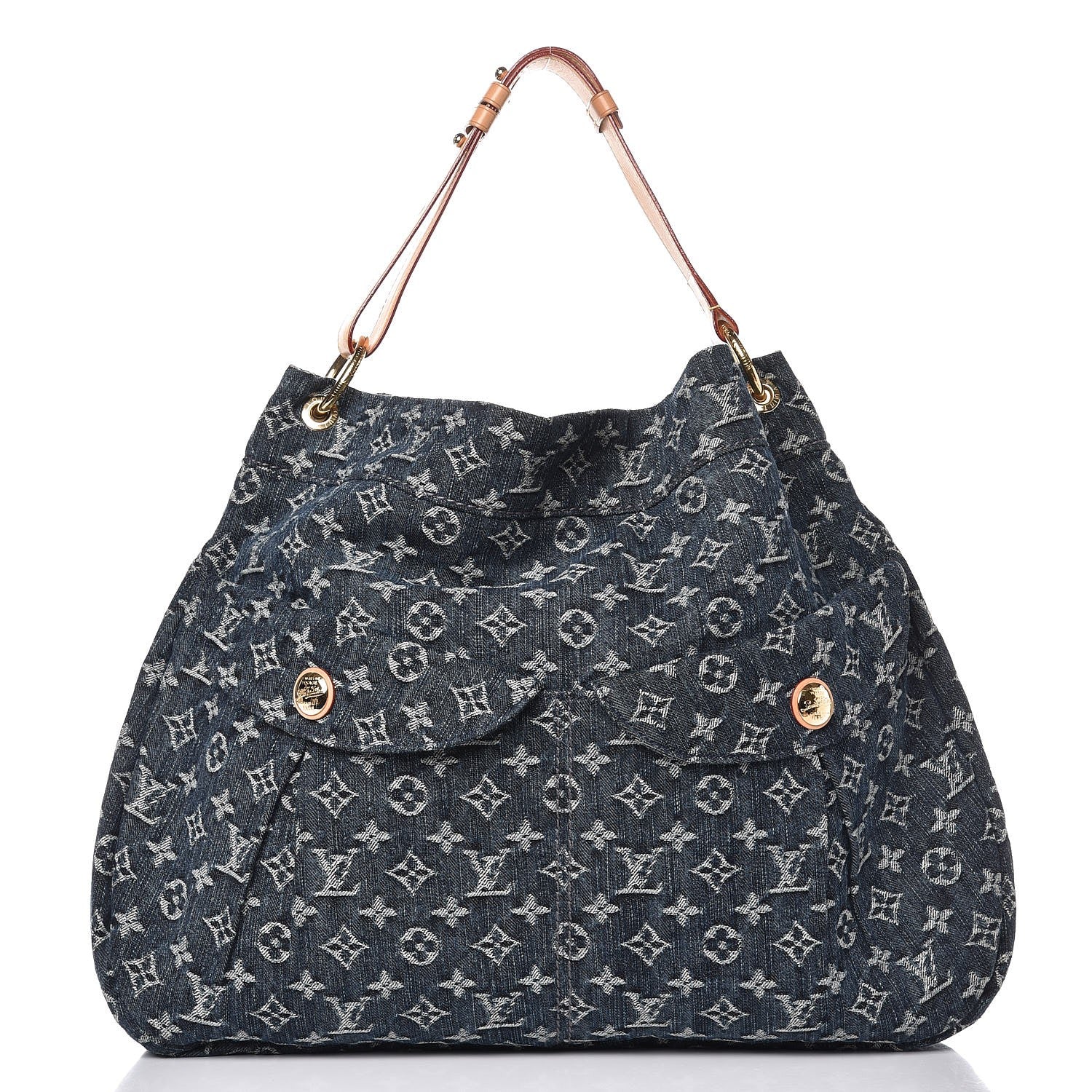 Louis Vuitton Denim Daily GM Gris Blue 1 of 8