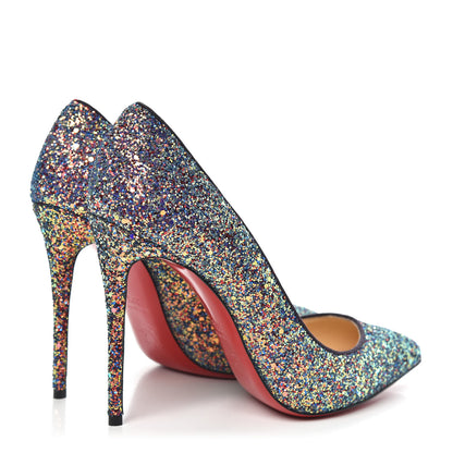 Christian Louboutin Glitter Milkyway Pigalle Follies 100 Pumps 39.5 Multicolor 4 of 9