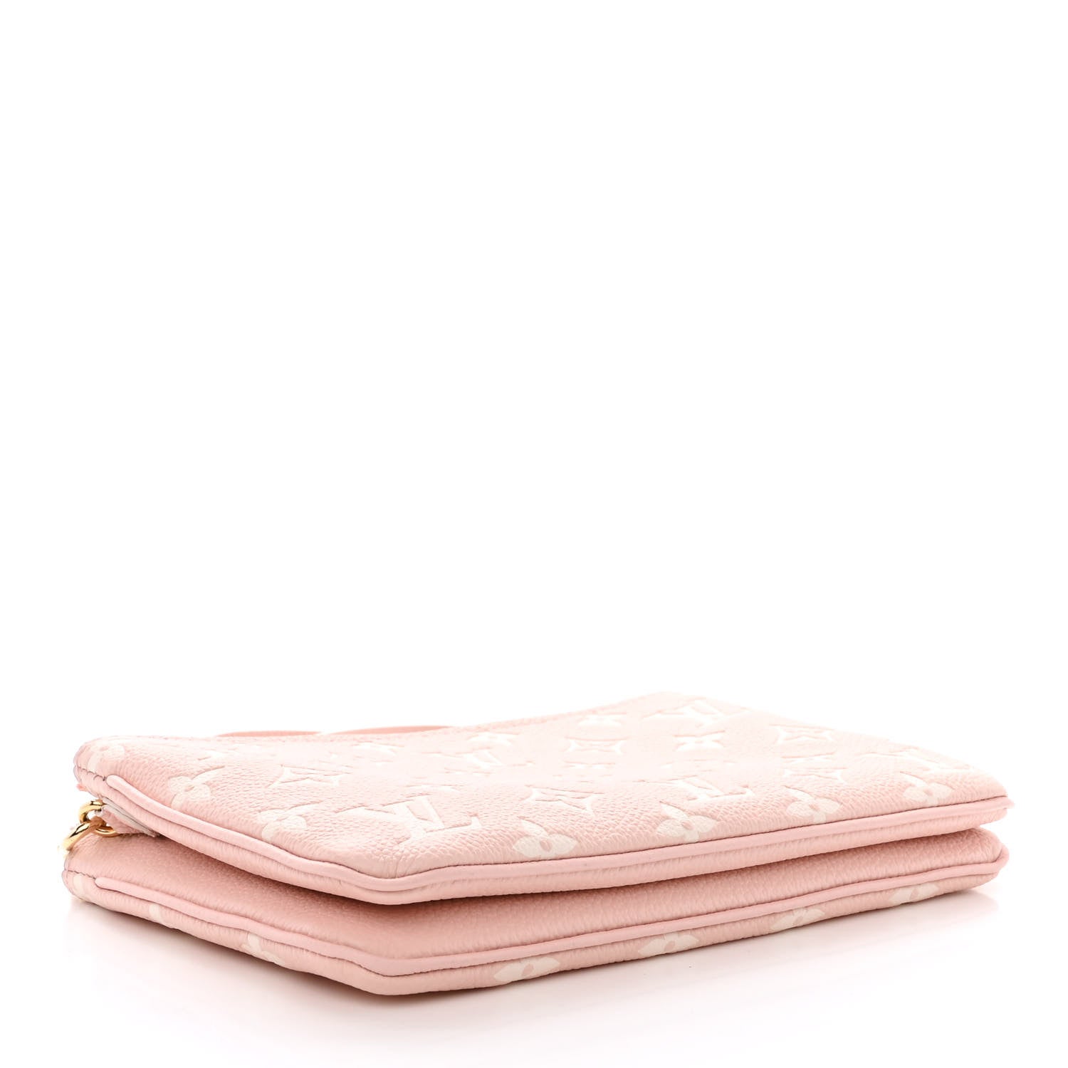 Louis Vuitton Empreinte Monogram Double Zip Pochette Rose 4 of 12