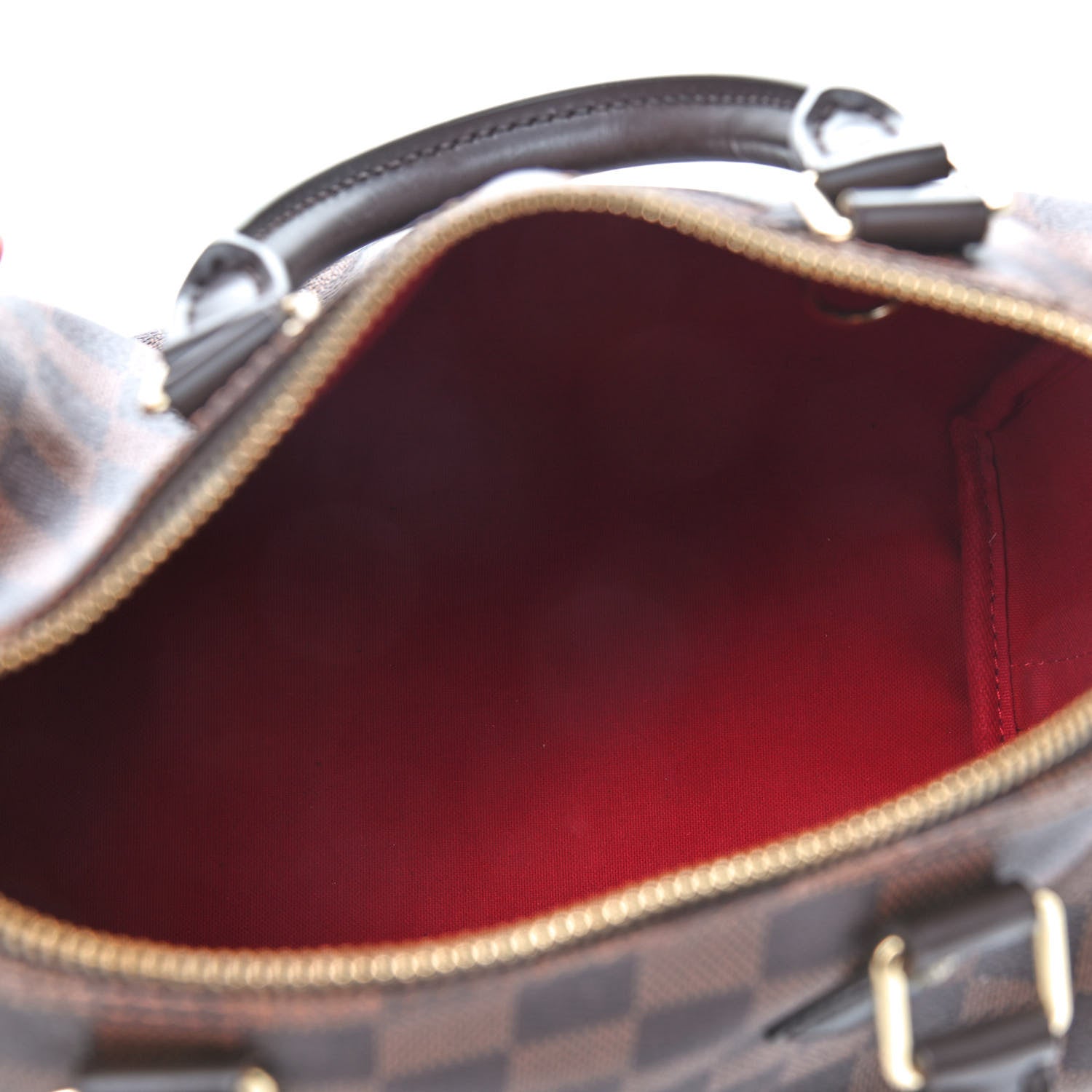 Louis Vuitton Damier Ebene Speedy Bandouliere 25 5 of 9
