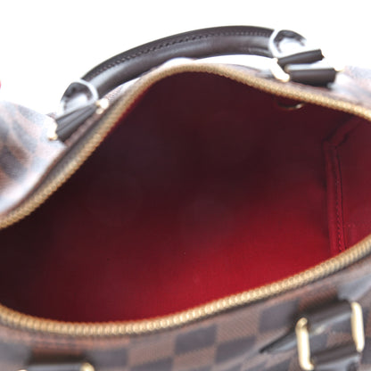 Louis Vuitton Damier Ebene Speedy Bandouliere 25 5 of 9