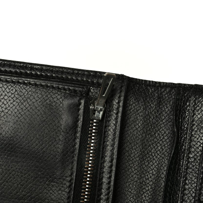 Hermes Epsom Bearn Gusset Wallet Black 6 of 8