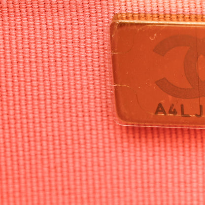 Chanel Caviar Quilted Wallet on Chain WOC Coral Pink 8 of 12