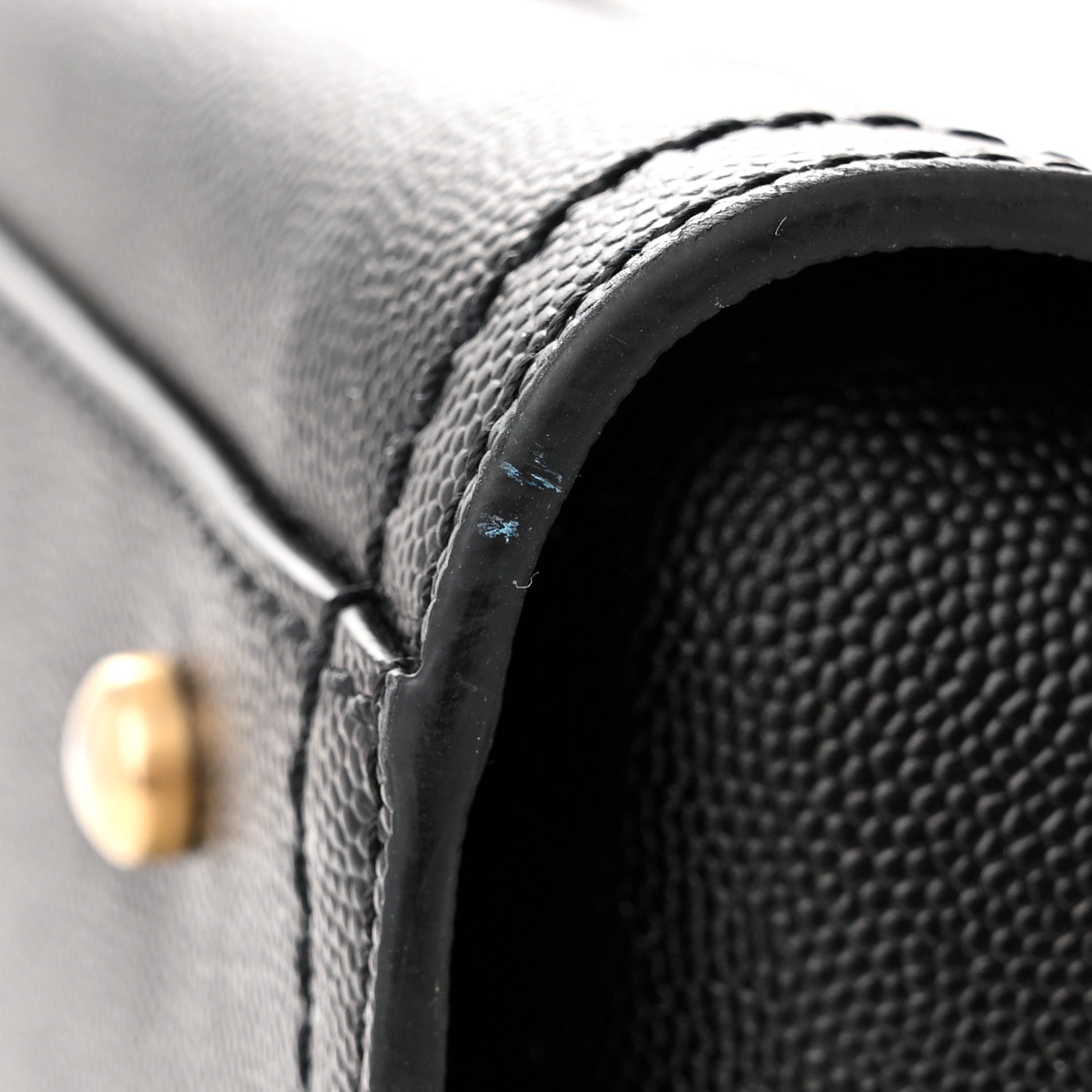 Chanel Caviar Small Studded Deauville Tote Black 11 of 12