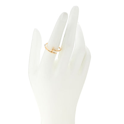 Cartier 18K Yellow Gold Small Juste Un Clou Ring 53 6.5 2 of 6