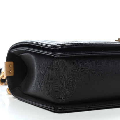 Chanel Caviar Quilted New Medium Boy Flap Black 8 of 9