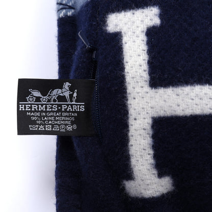 Hermes Wool Cashmere Avalon III Pillow PM Ecru Caban 3 of 3