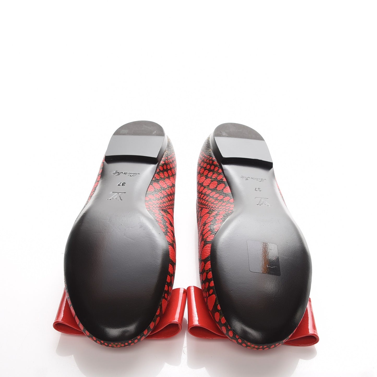Monogram Kusama Town Flats 37 Red