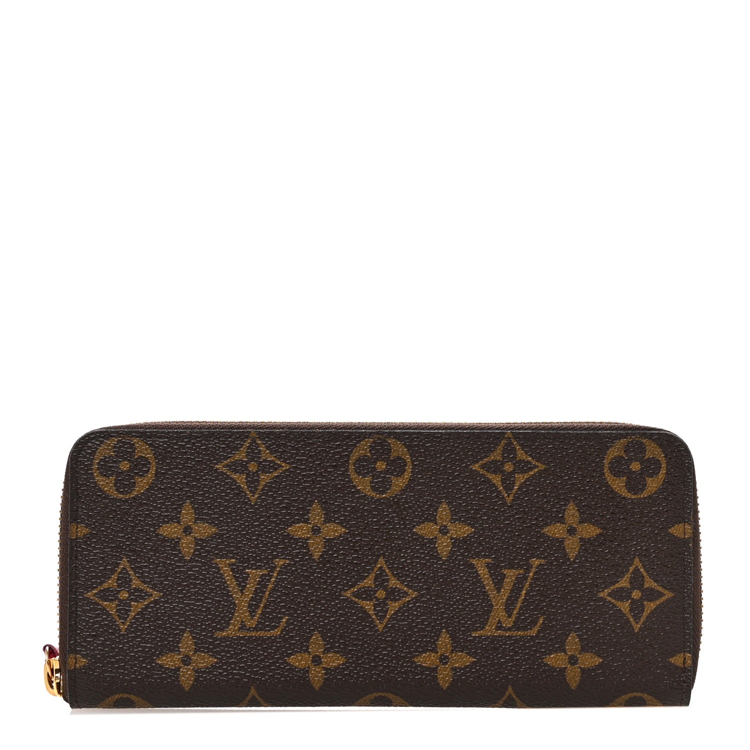 Louis Vuitton Monogram Clemence Wallet Fuchsia 1 of 9