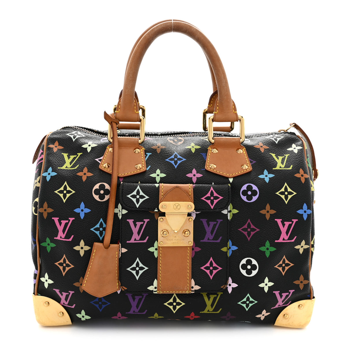 Monogram Multicolor Speedy 30 Black