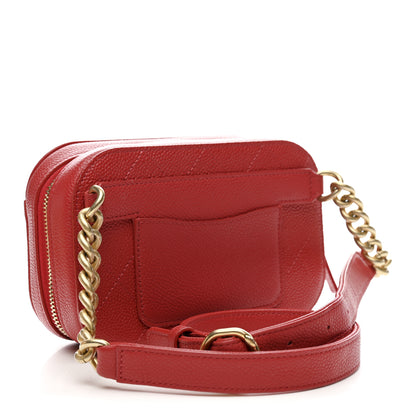 Chanel Caviar Quilted Waist Bag Red 3 of 12