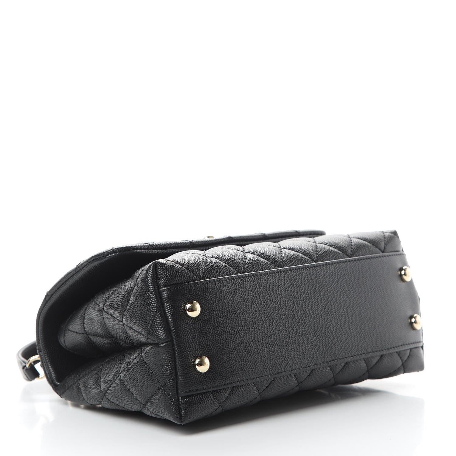 Chanel Caviar Quilted Mini Coco Handle Flap Black 4 of 11