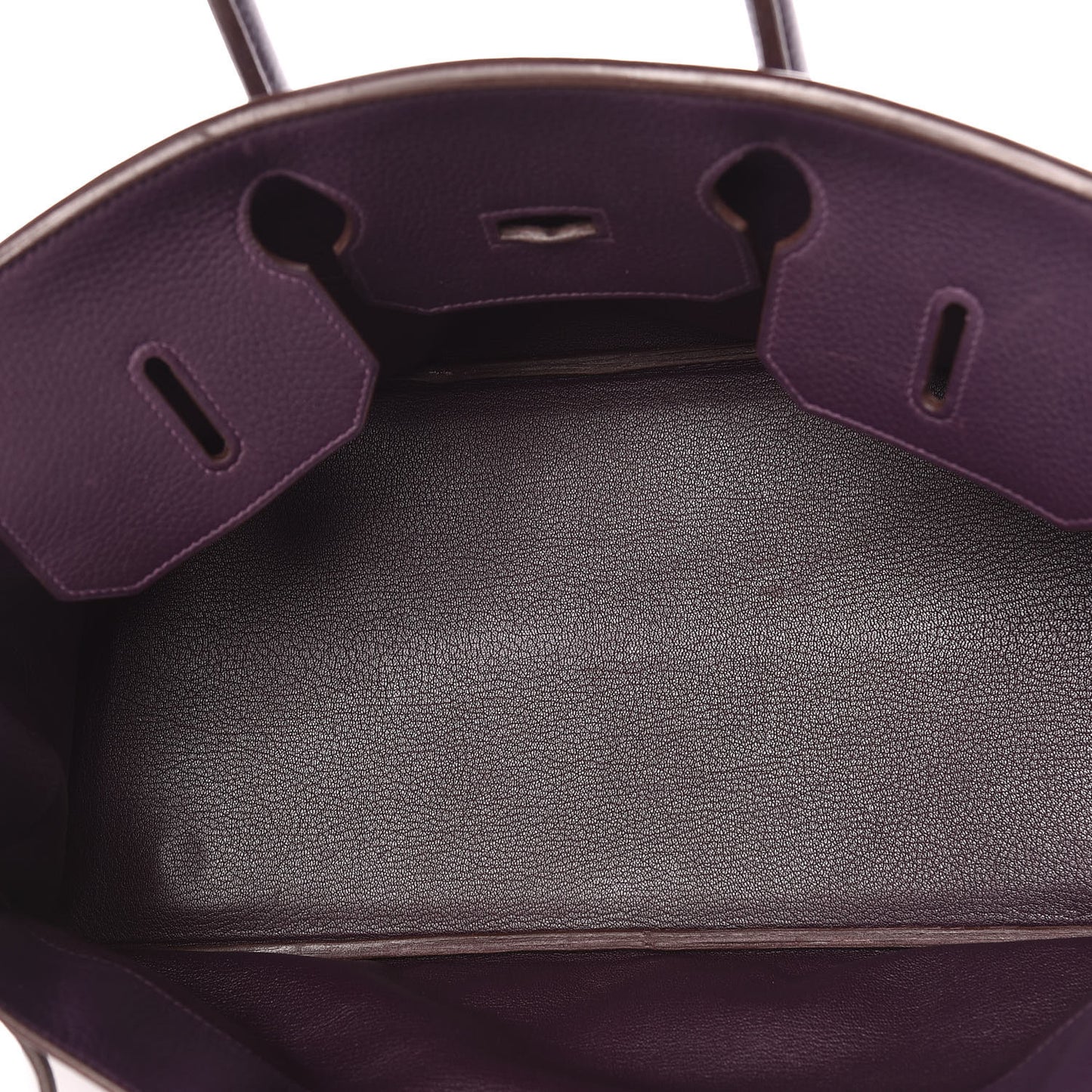 Taurillon Clemence JPG Birkin 42 Raisin