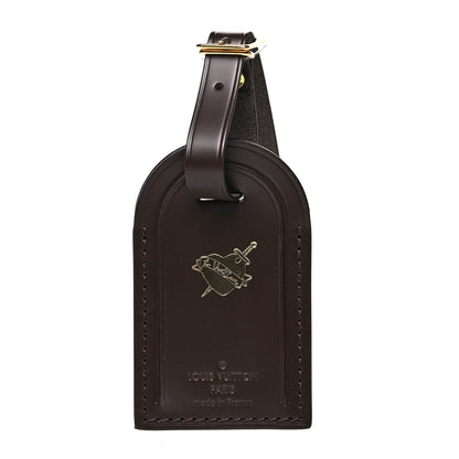 Louis Vuitton Calfskin Heart and Dagger Luggage Tag Ebene 1 of 3