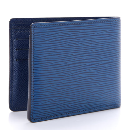 Louis Vuitton Epi Initials Multiple Wallet Cobalt 3 of 8