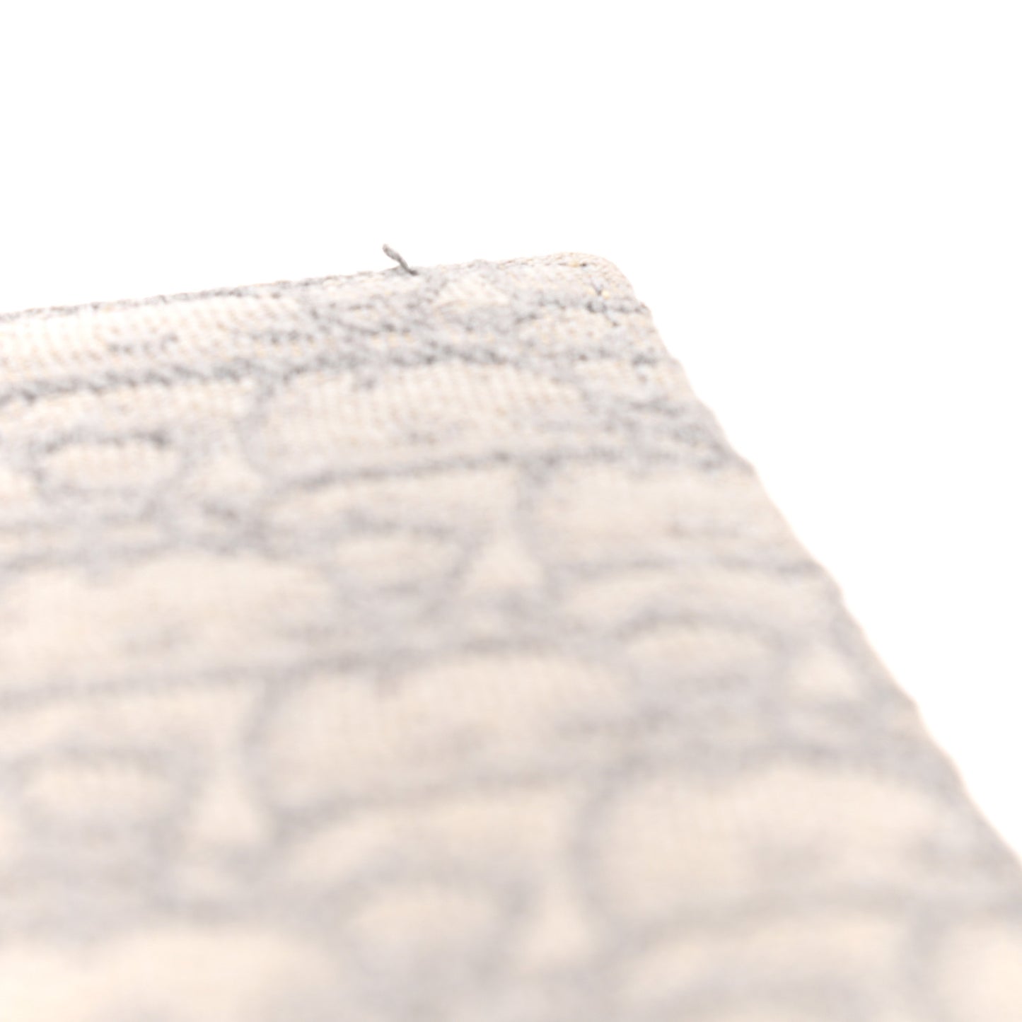 Oblique Saddle Chain Long Wallet Grey