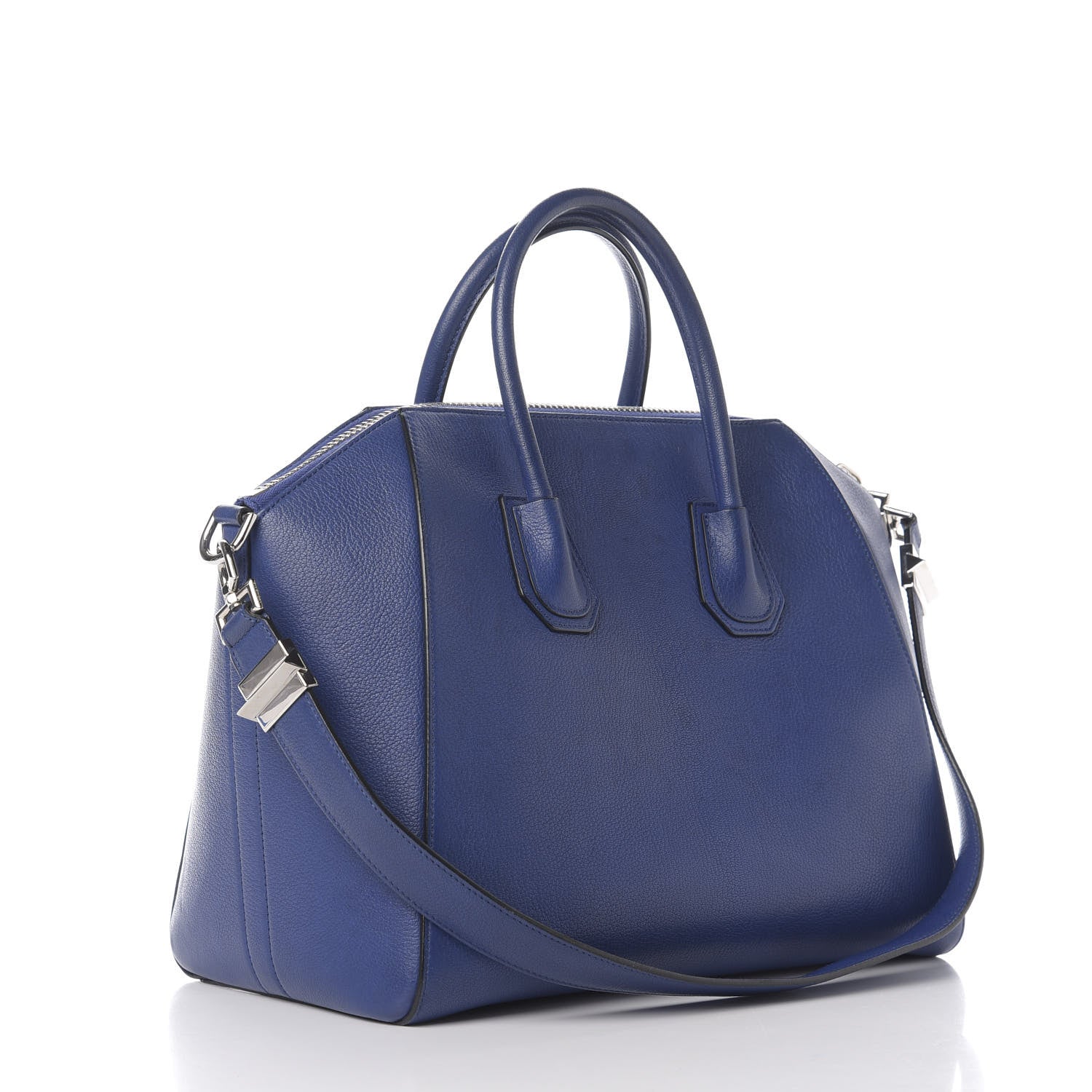 Givenchy Sugar Goatskin Medium Antigona Bright Blue 2 of 9
