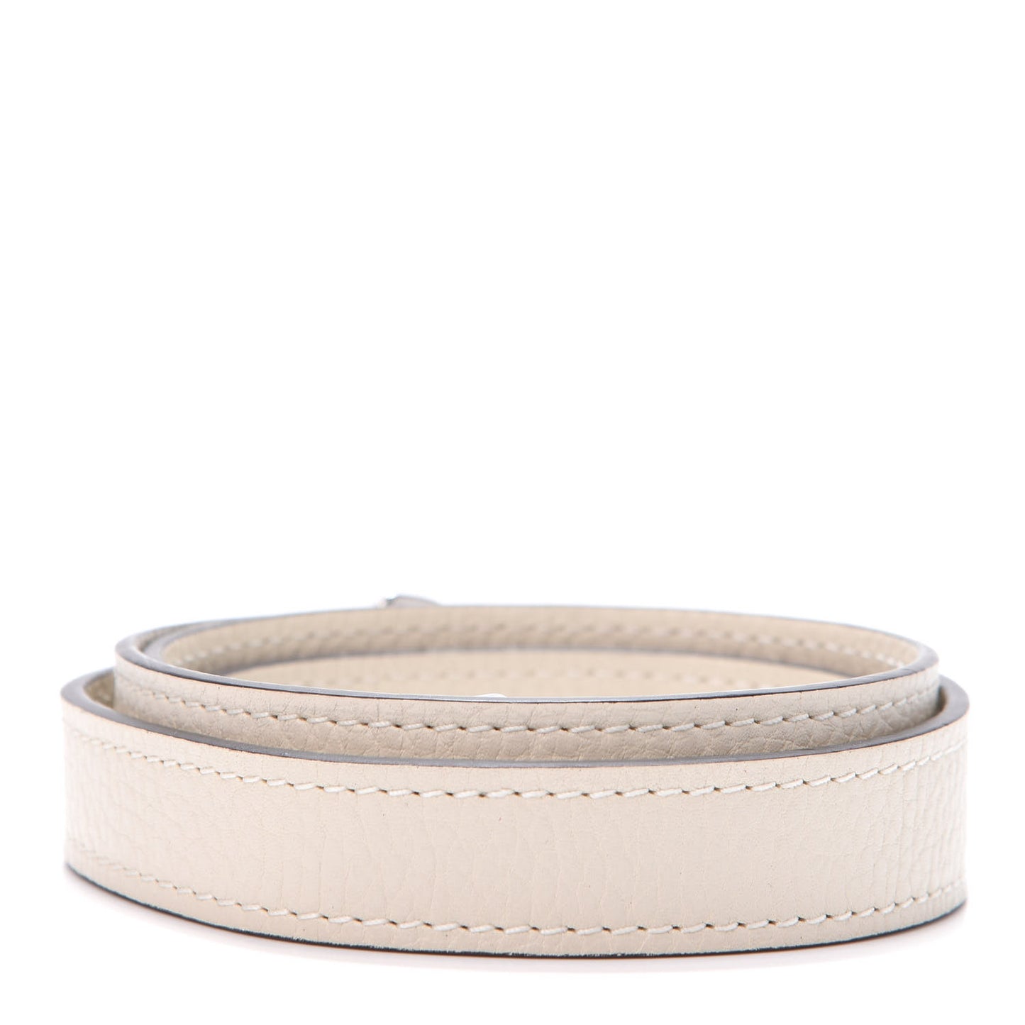 Calfskin Montaigne Shoulder Strap Neige