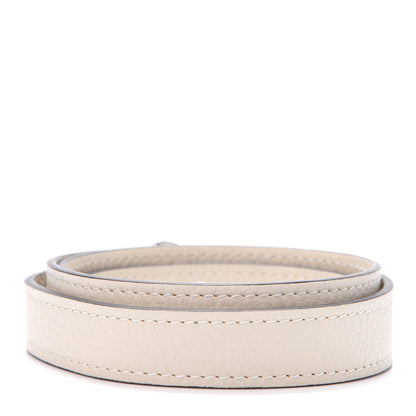 Louis Vuitton Calfskin Montaigne Shoulder Strap Neige 2 of 5