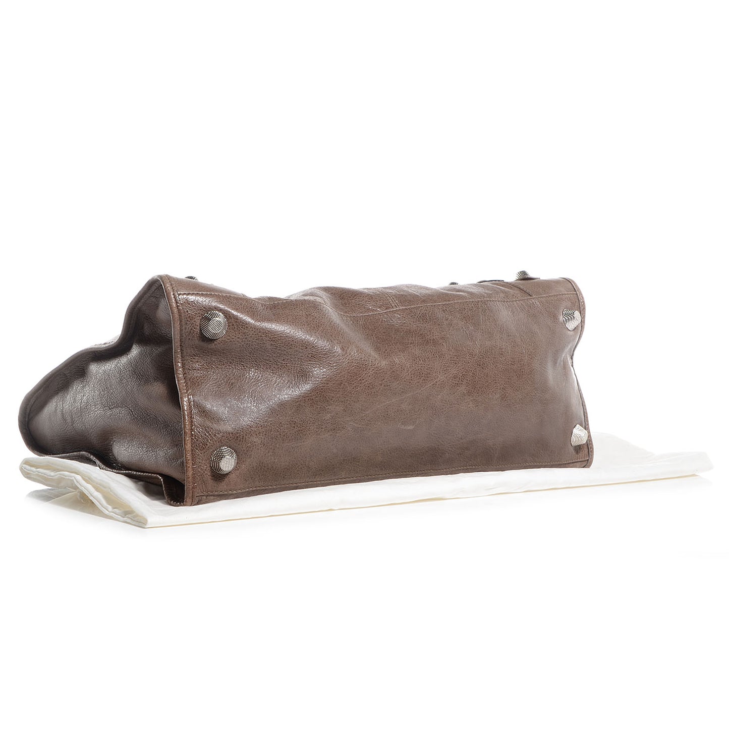 Agneau Giant 21 Silver Hardware Work Noix