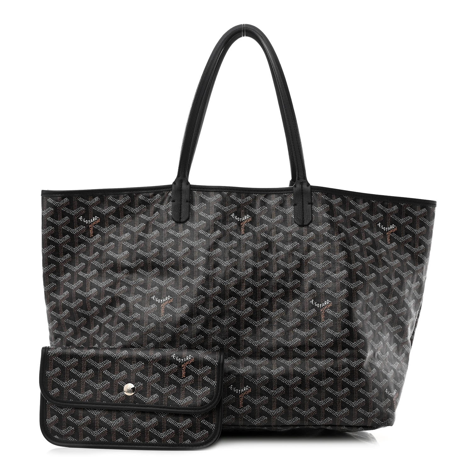 Goyard Goyardine Saint Louis PM Black 1 of 9