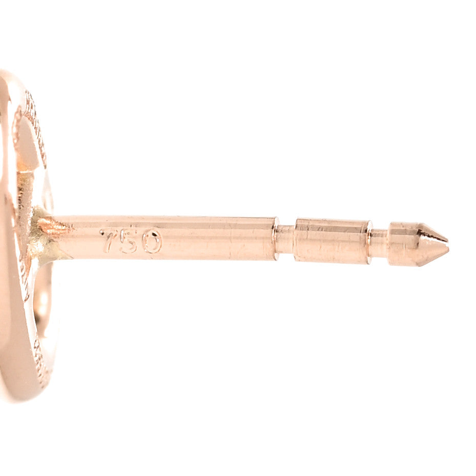 18K Rose Gold TPM Farandole Stud Earrings