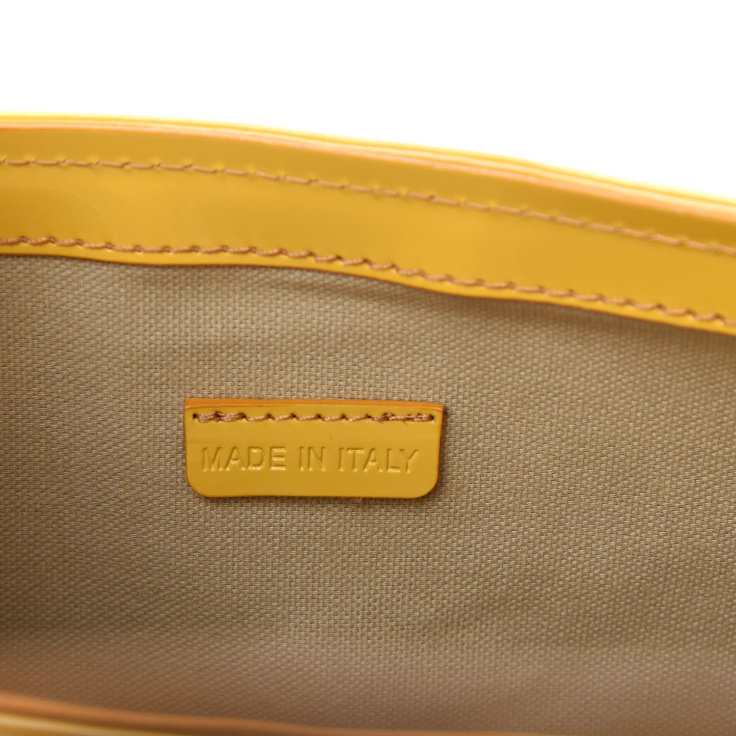 Patent Lilford Check Crossbody Bag Yellow