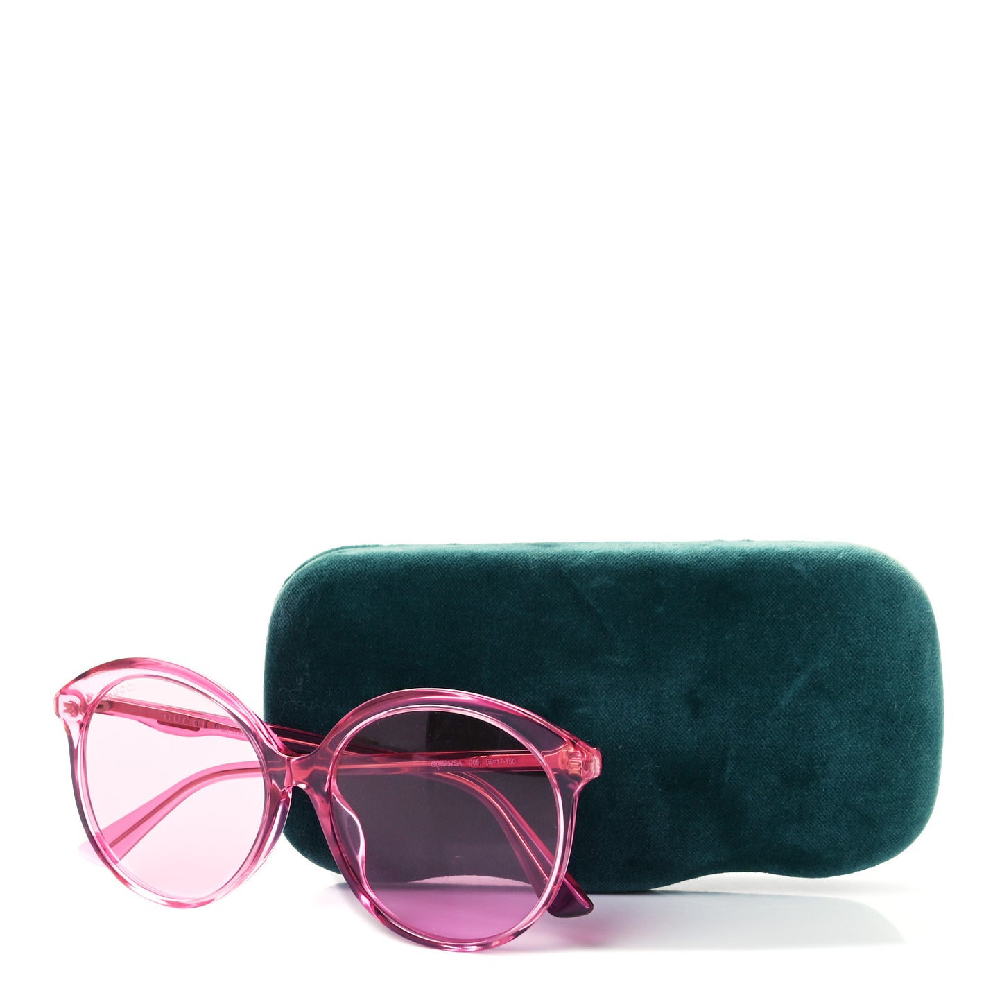 Acetate GG Sunglasses GG0257S Pink