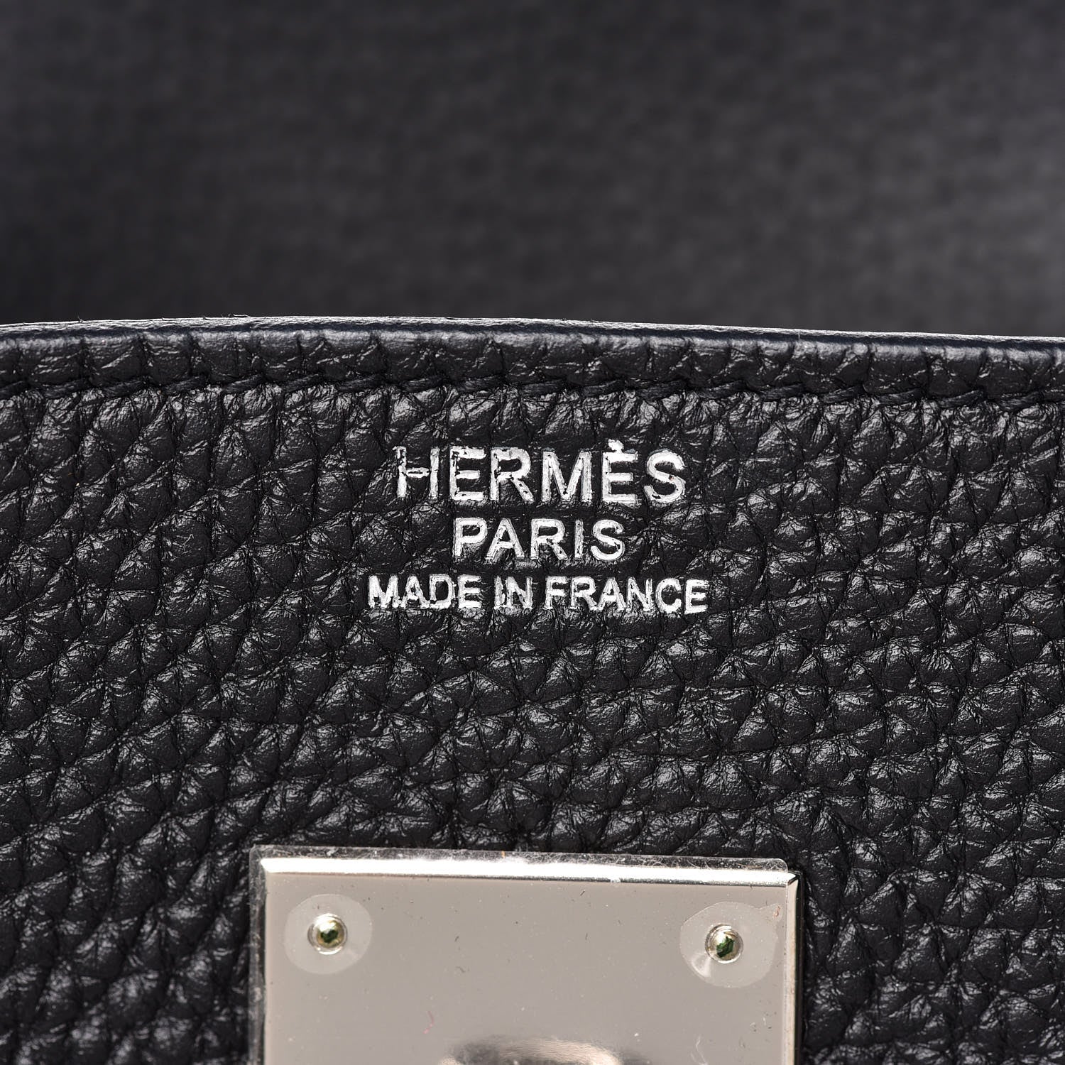 Hermes Togo Birkin 30 Black 9 of 33
