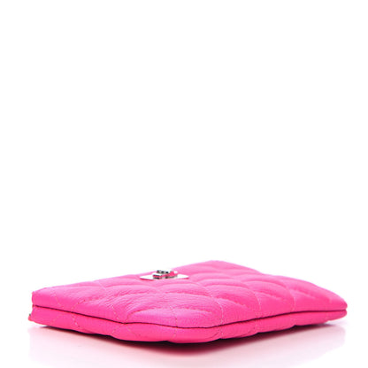 Chanel Goatskin Quilted Small Reissue Cosmetic Case Pink 4 of 8