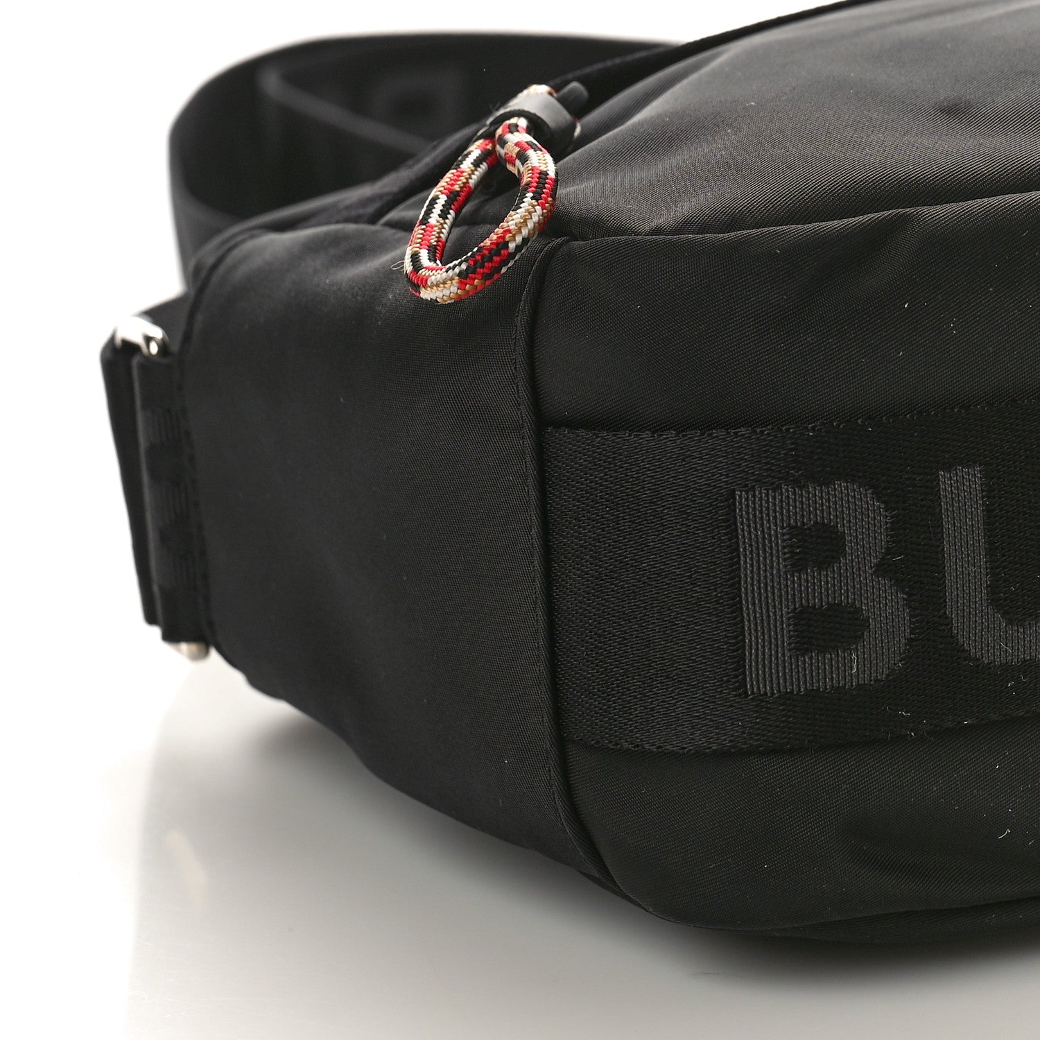 Burberry Nylon Logo Detail Crossbody Bag Black 1508508 – FASHIONPHILE