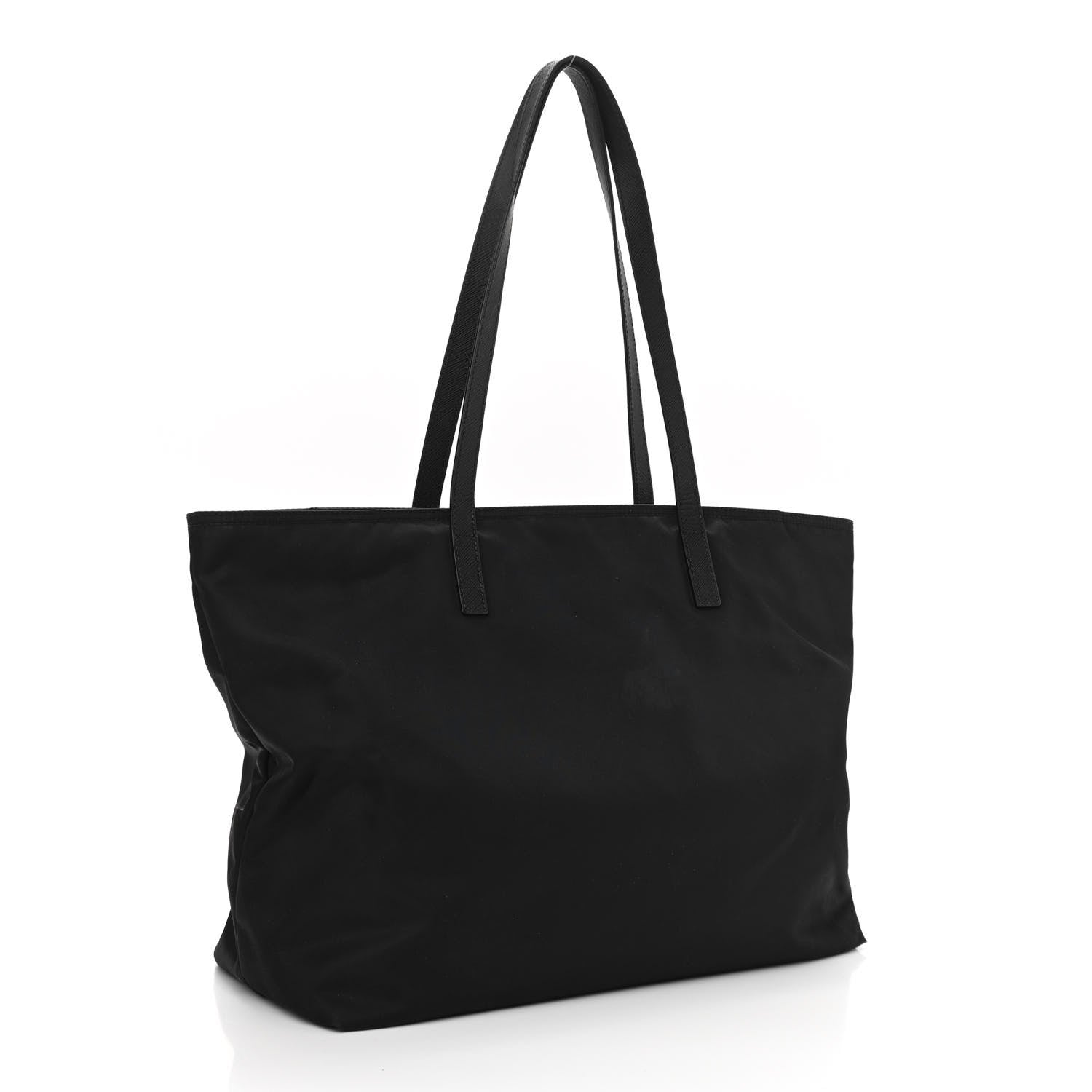 Prada Tessuto Nylon Tote Black 3 of 10