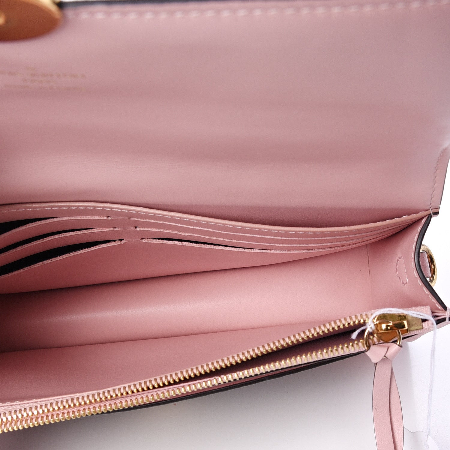 Louis Vuitton Monogram Flore Chain Wallet Rose Ballerine 4 of 9