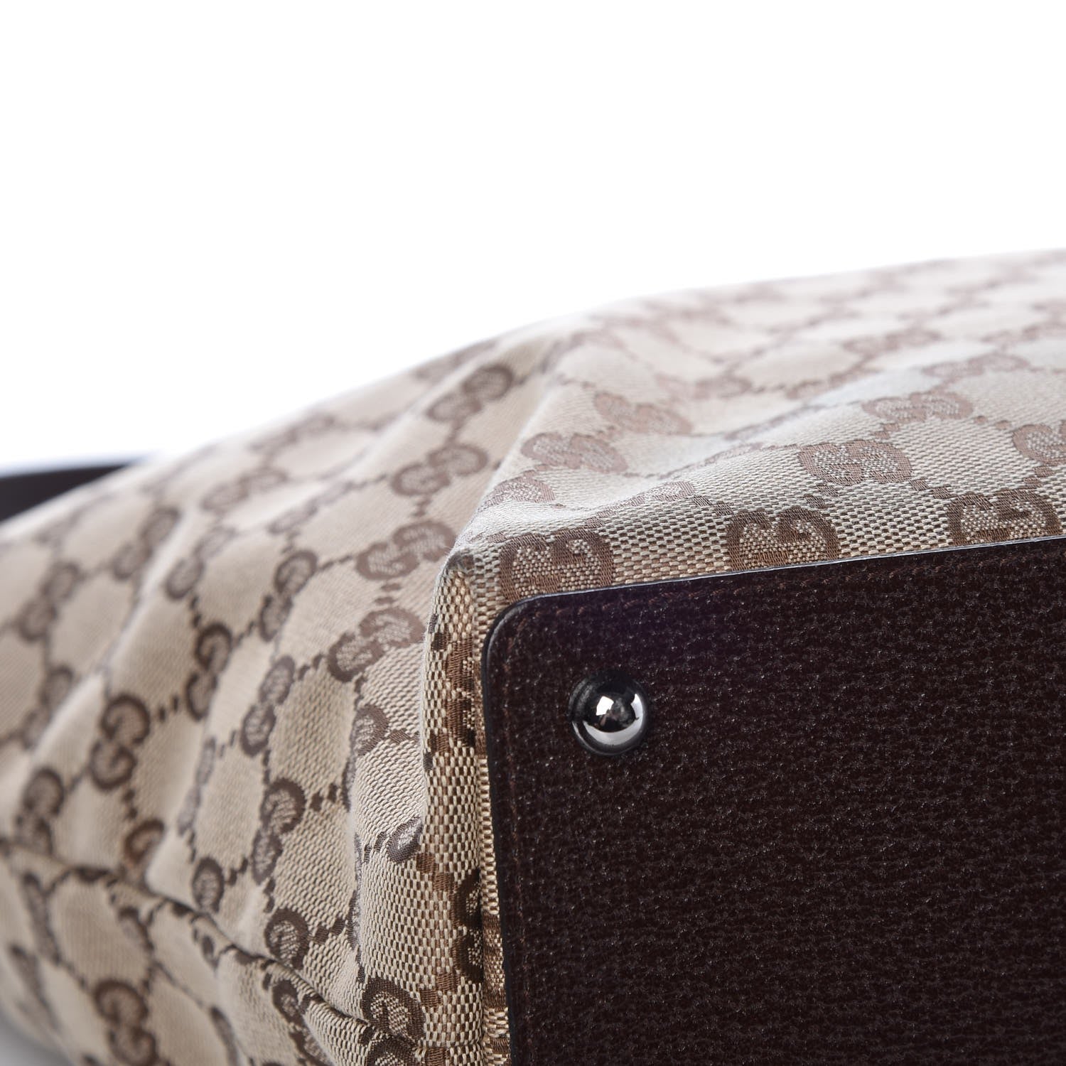 Gucci Monogram Large Eclipse Tote Dark Brown 9 of 12