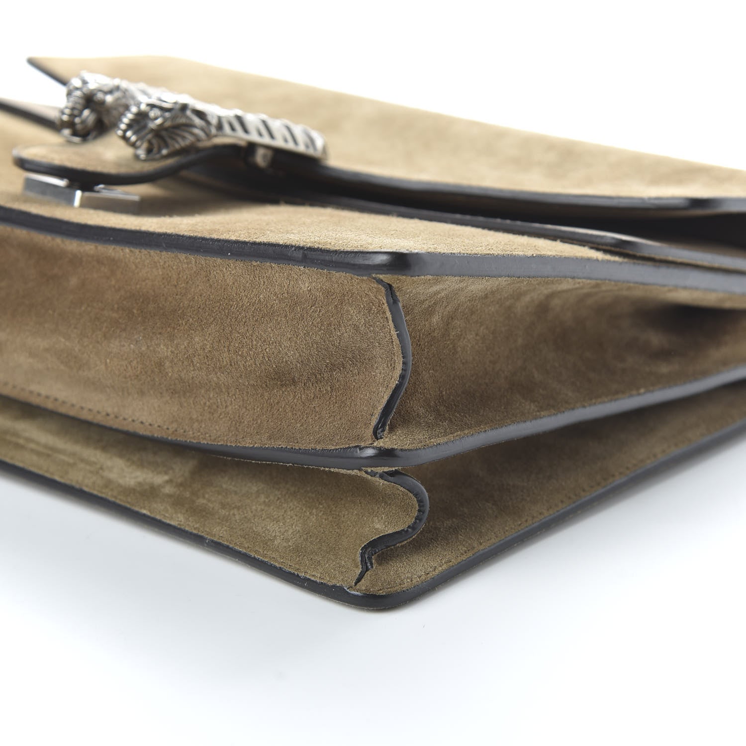 Gucci Suede Medium Dionysus Shoulder Bag Taupe 7 of 11