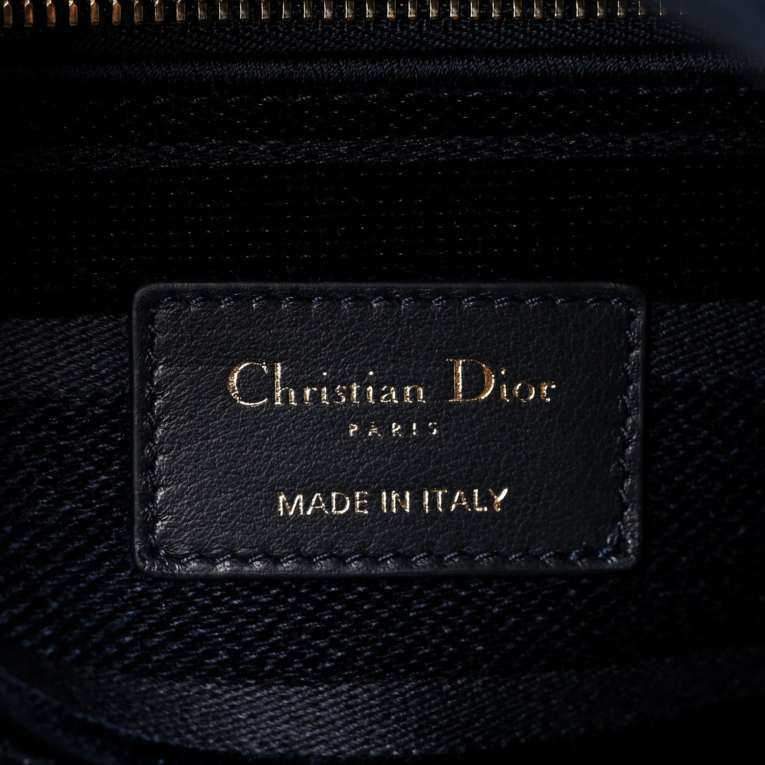 Christian Dior Velvet Cannage Medium Lady D-Lite Blue 6 of 11