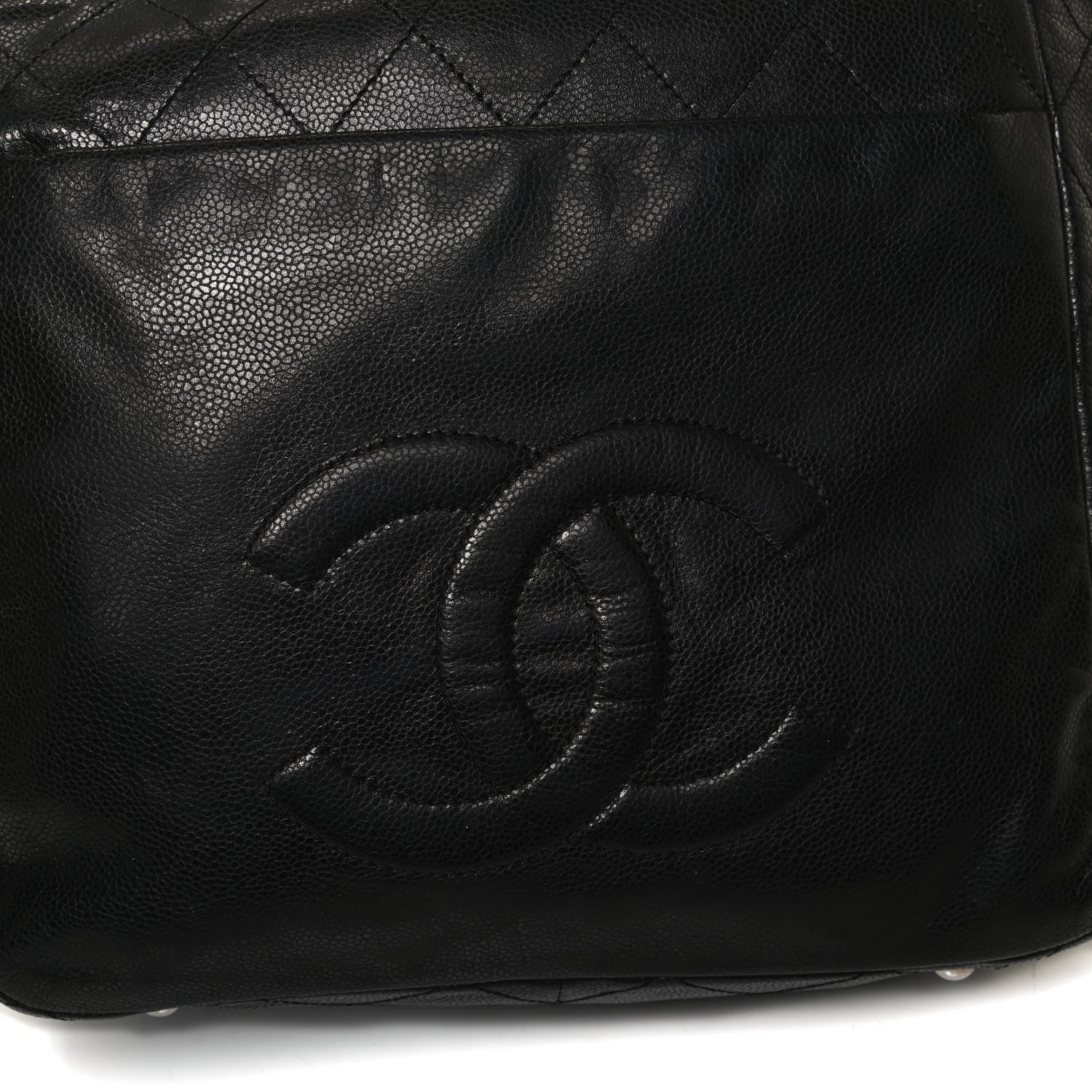 Chanel Soft Caviar Large Timeless CC Shopping Tote Black 17 of 19