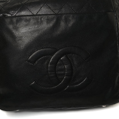 Chanel Soft Caviar Large Timeless CC Shopping Tote Black 17 of 19