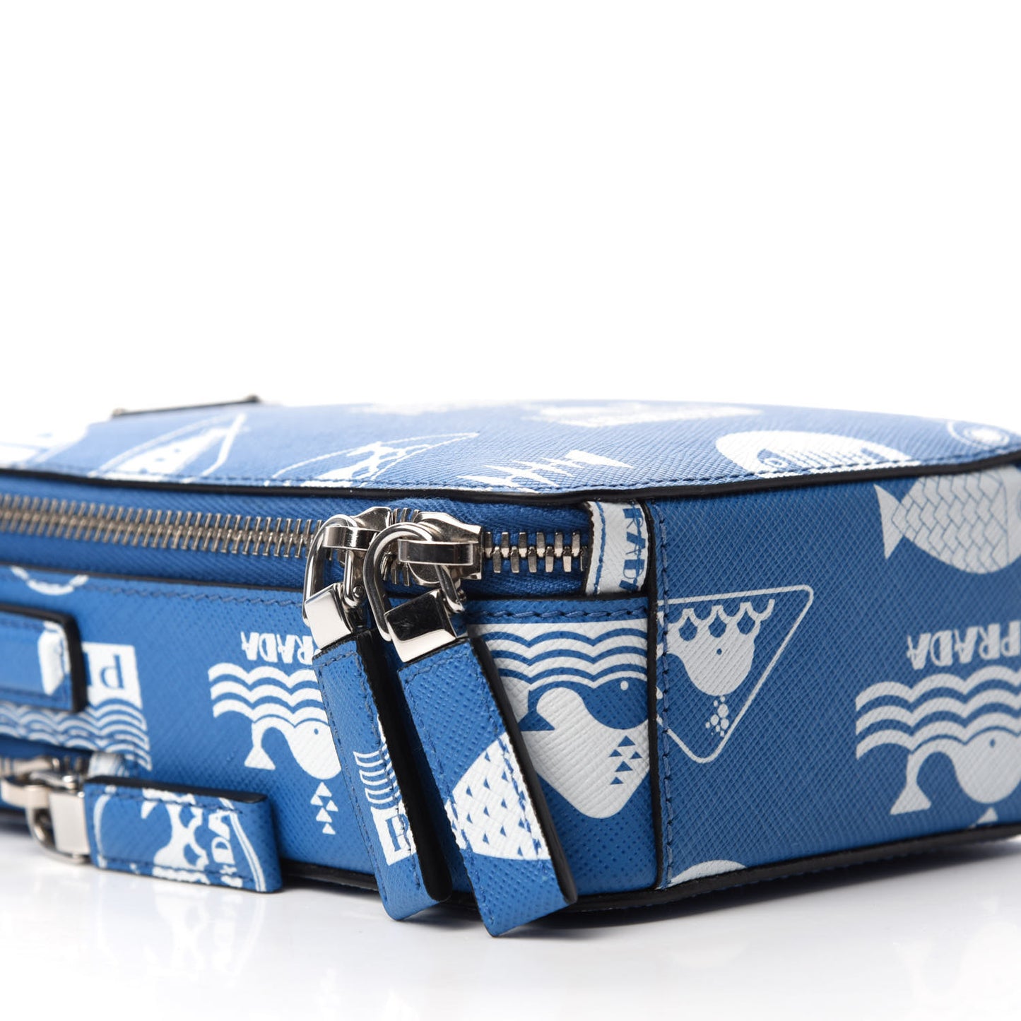 Saffiano Whale Brique Crossbody Messenger Bag Marea