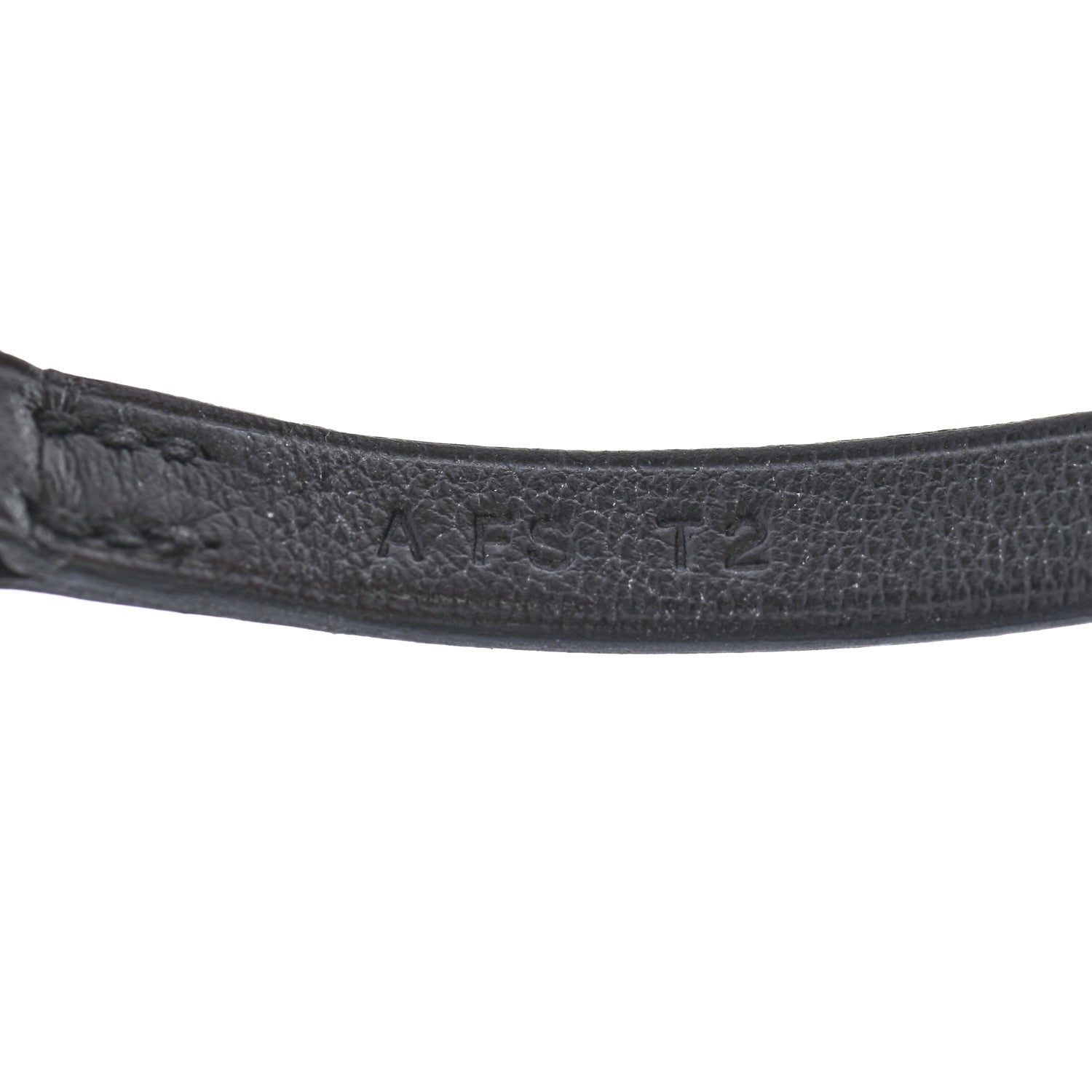Hermes Swift Etrier Double Tour Bracelet T2 Black 4 of 5