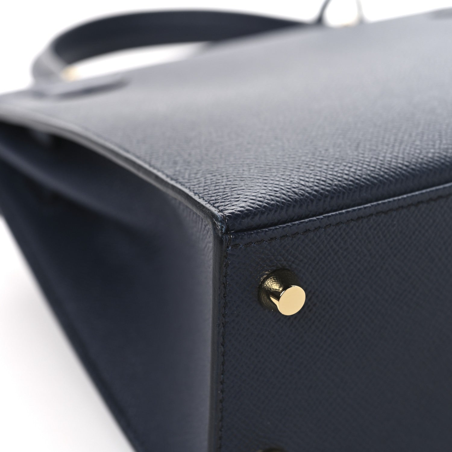Hermes Epsom Kelly Sellier 25 Bleu Indigo 11 of 13